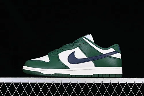 All categories Nk SB Dunk series Nk SB Dunk Low low-top sneakers C version Nk Dunk Low "Gorge Green" retro white and green SB low-top sports and leisure sneakers DD1503-300